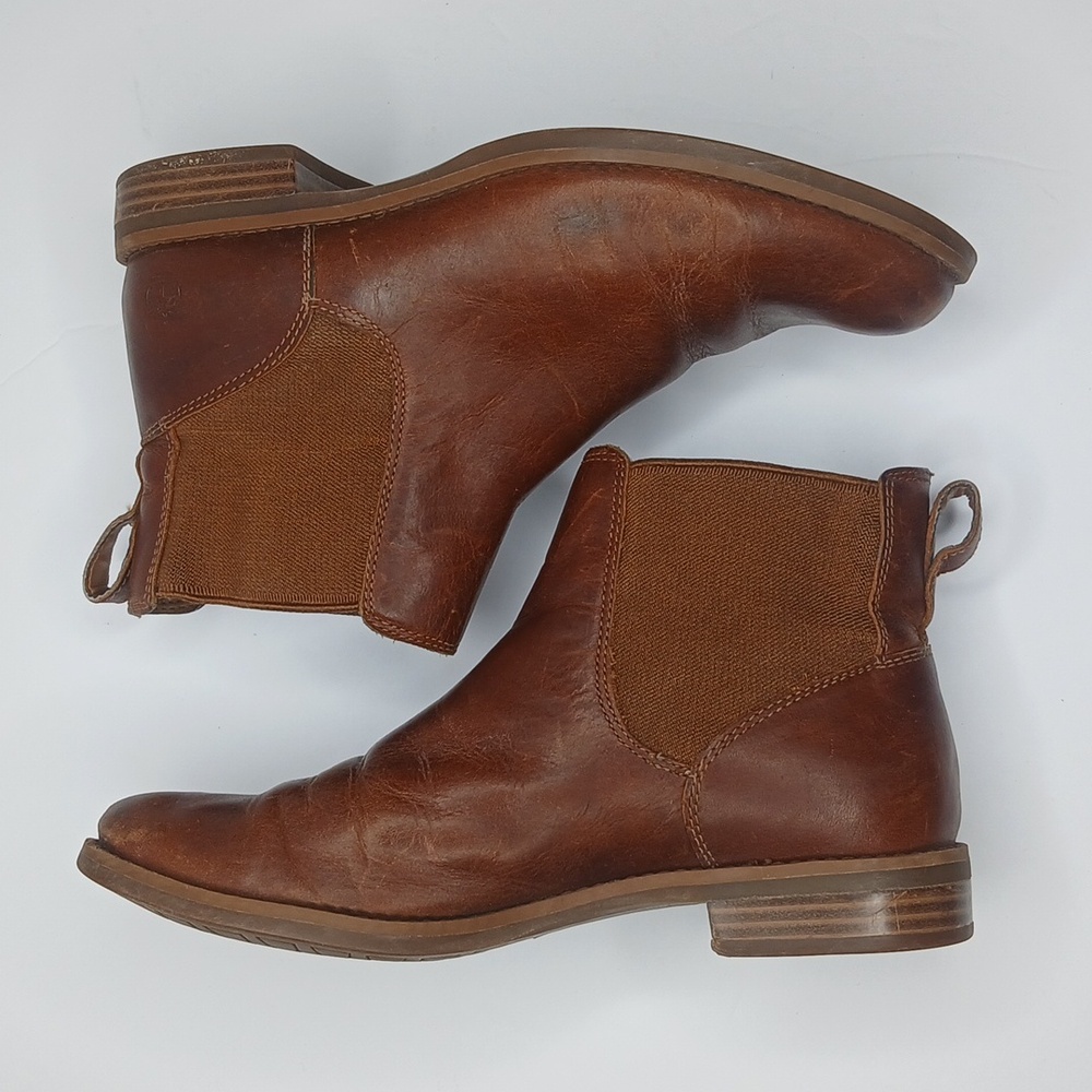 Timberland Women's Brown Heeled Boots - Picture 5 of 8